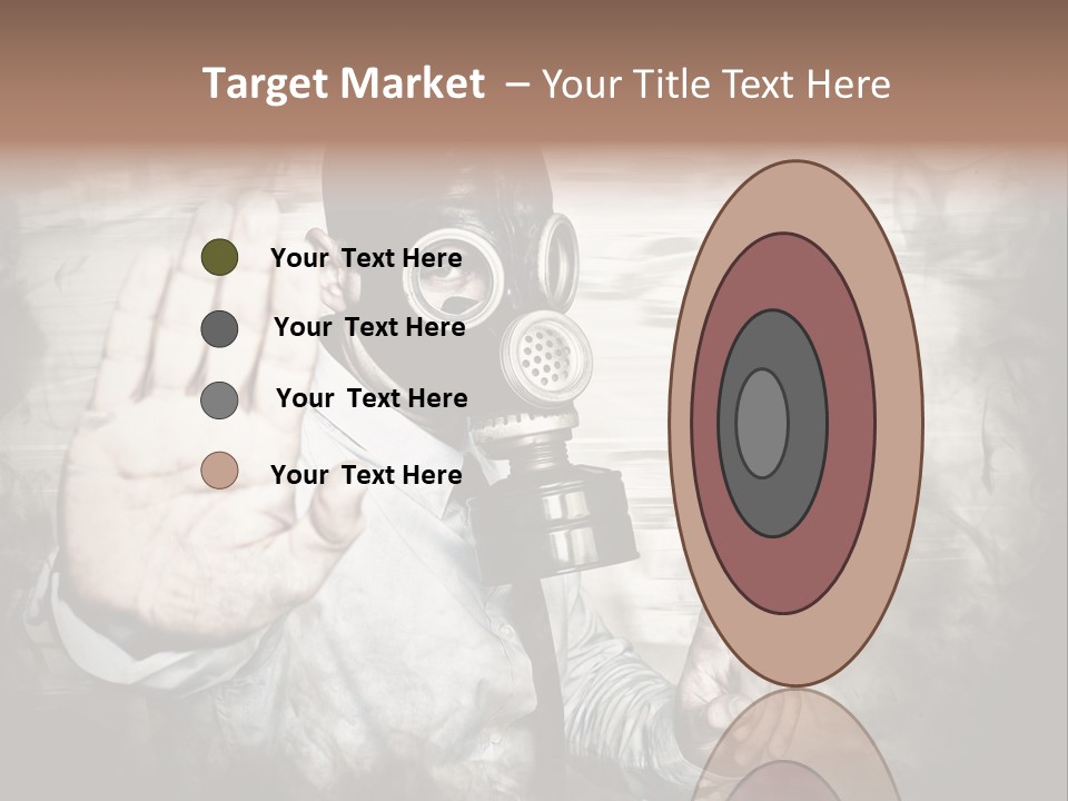 Denied Hazard Radiation PowerPoint Template