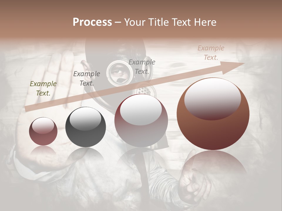 Denied Hazard Radiation PowerPoint Template