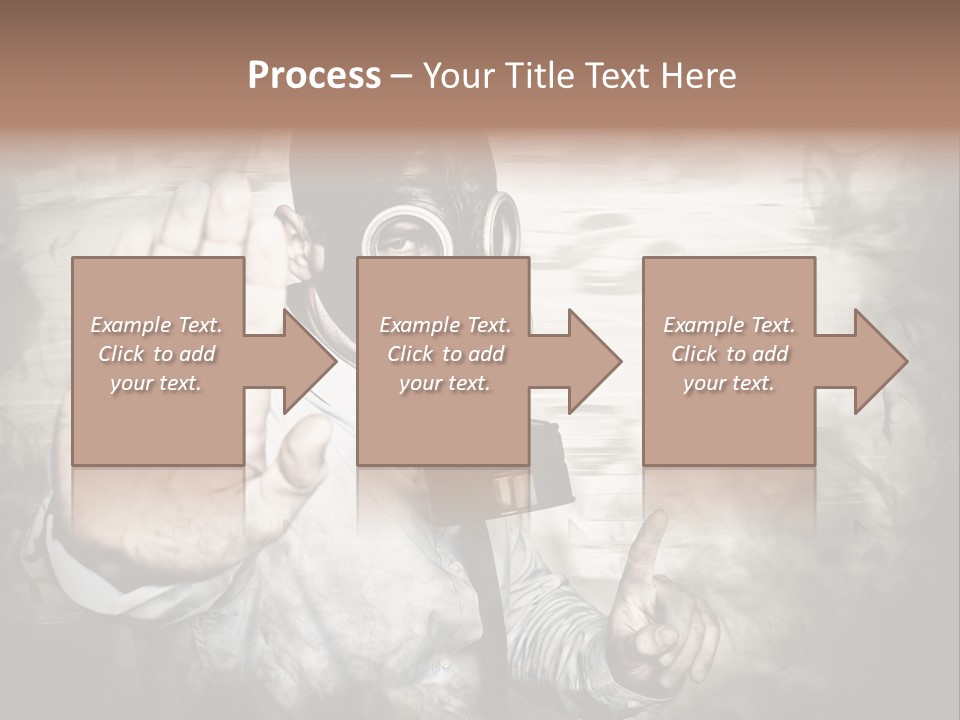 Denied Hazard Radiation PowerPoint Template