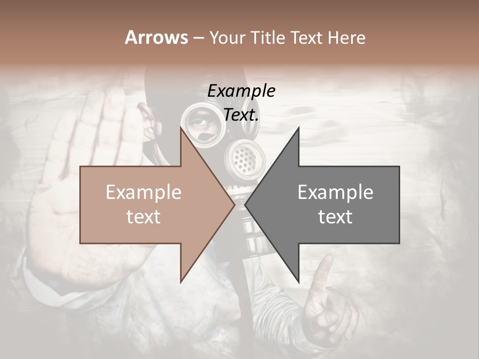 Denied Hazard Radiation PowerPoint Template