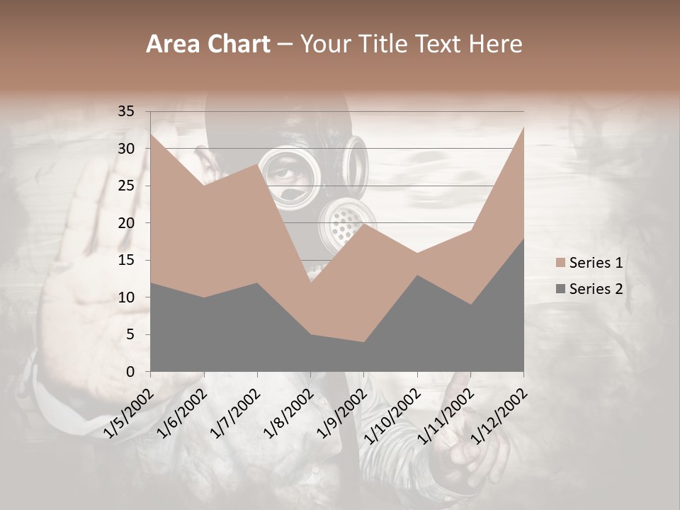 Denied Hazard Radiation PowerPoint Template