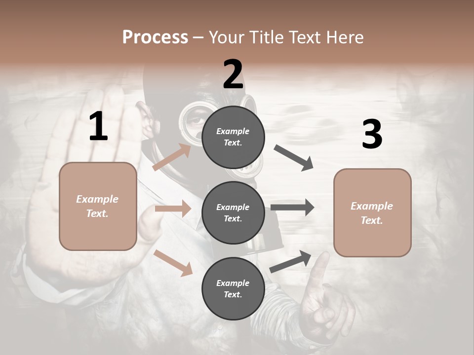 Denied Hazard Radiation PowerPoint Template