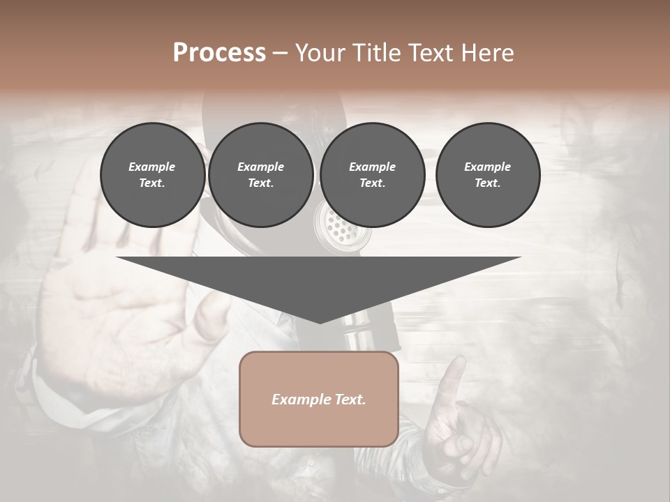 Denied Hazard Radiation PowerPoint Template