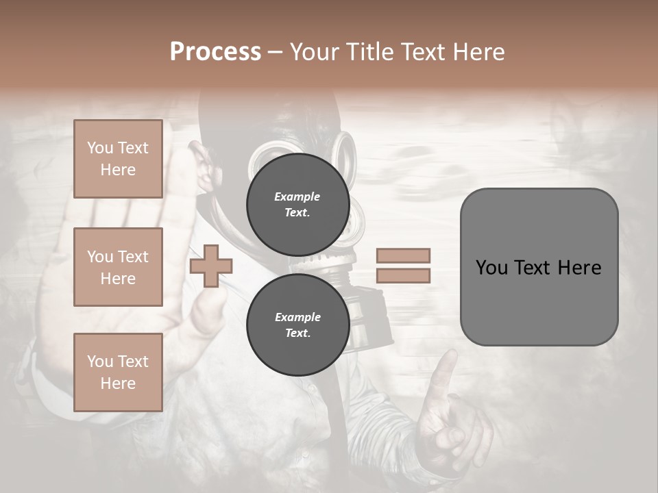 Denied Hazard Radiation PowerPoint Template