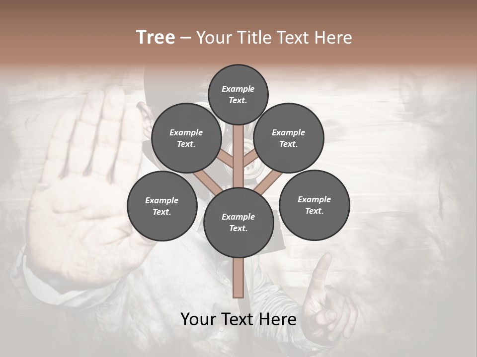 Denied Hazard Radiation PowerPoint Template