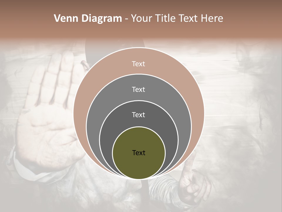 Denied Hazard Radiation PowerPoint Template