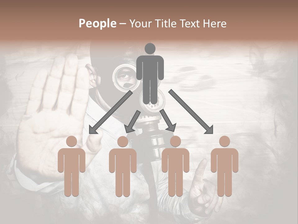 Denied Hazard Radiation PowerPoint Template