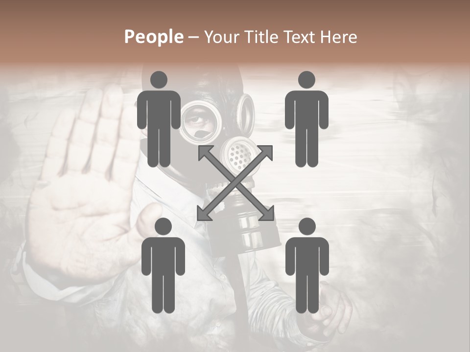 Denied Hazard Radiation PowerPoint Template