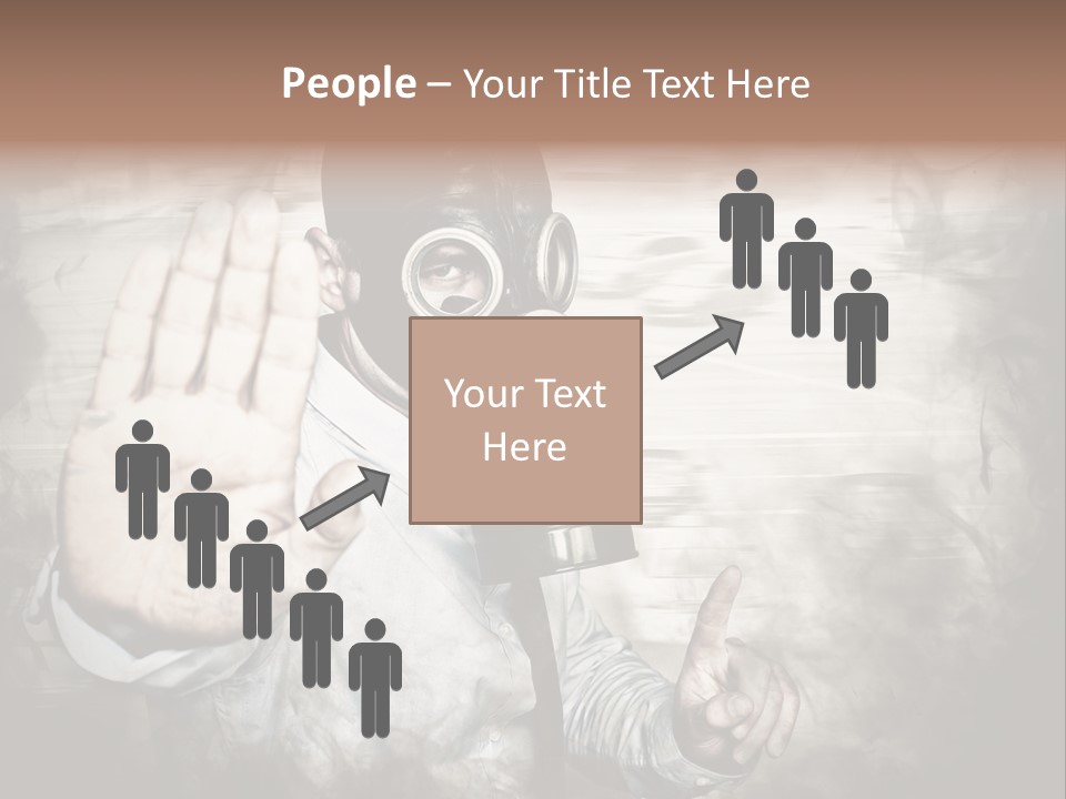 Denied Hazard Radiation PowerPoint Template