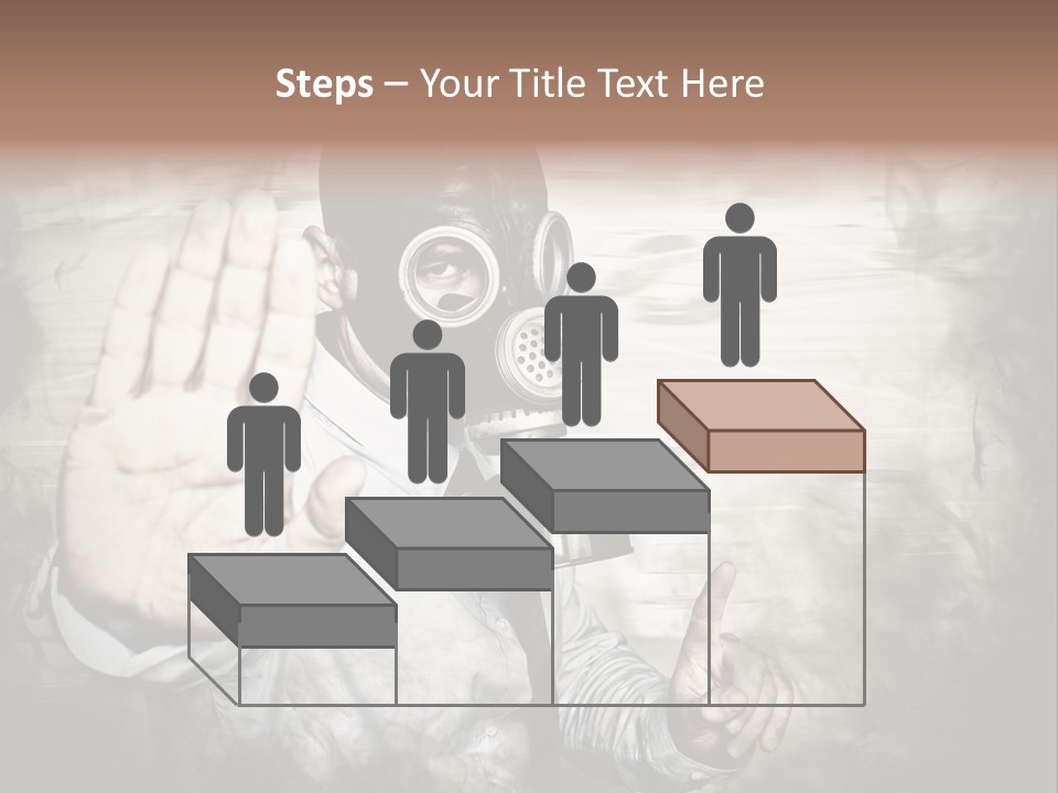 Denied Hazard Radiation PowerPoint Template
