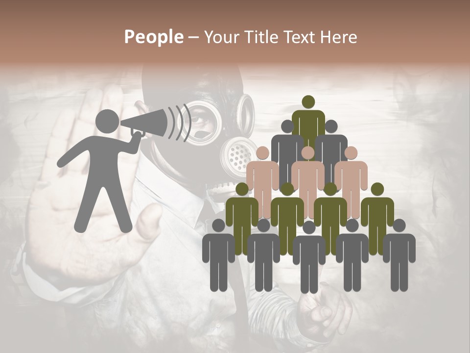 Denied Hazard Radiation PowerPoint Template