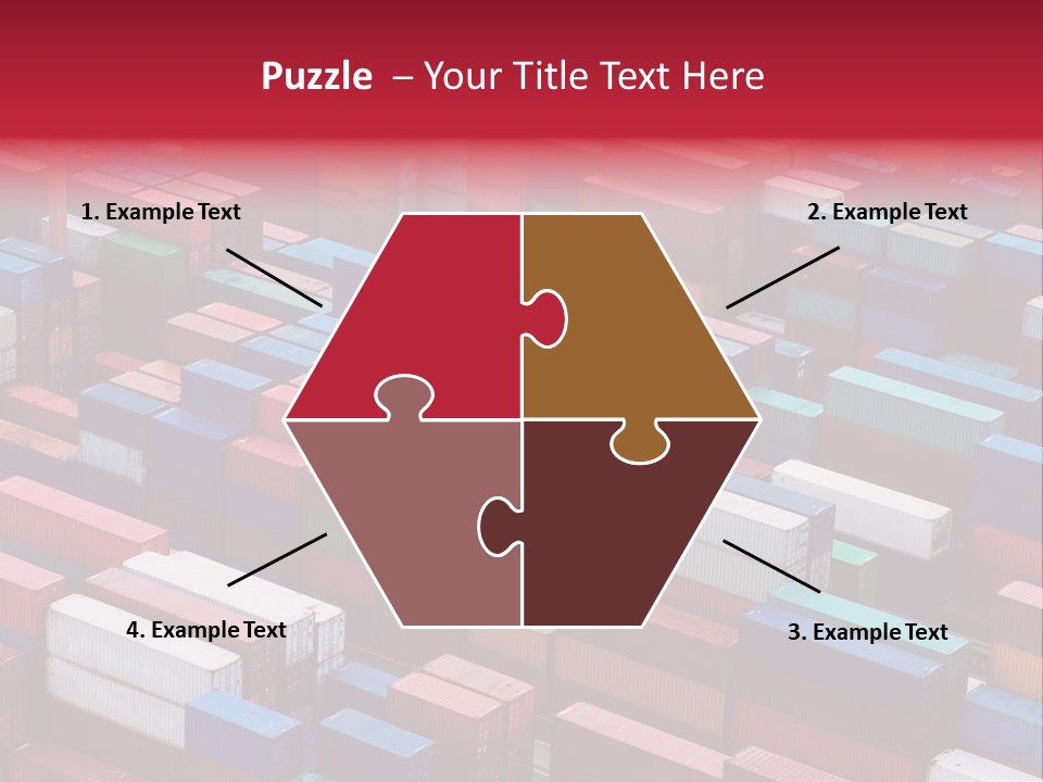Crane Green Storage PowerPoint Template