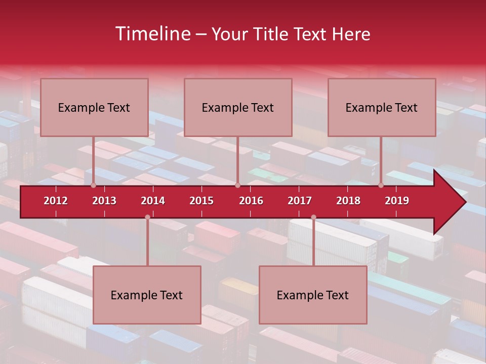 Crane Green Storage PowerPoint Template
