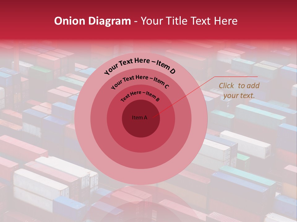 Crane Green Storage PowerPoint Template