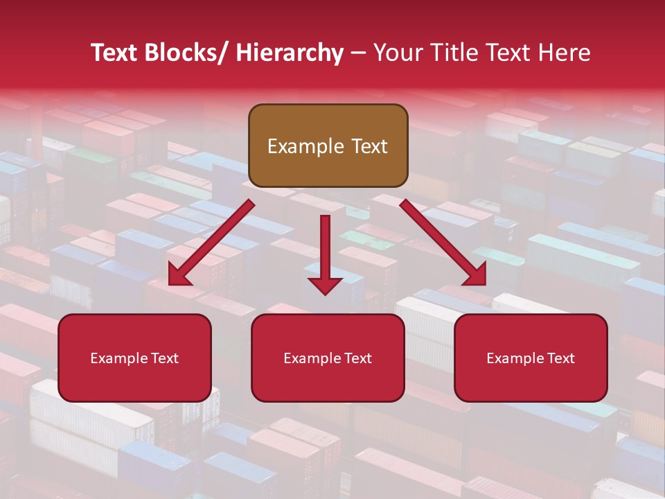 Crane Green Storage PowerPoint Template