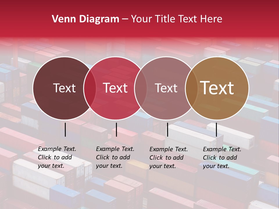 Crane Green Storage PowerPoint Template