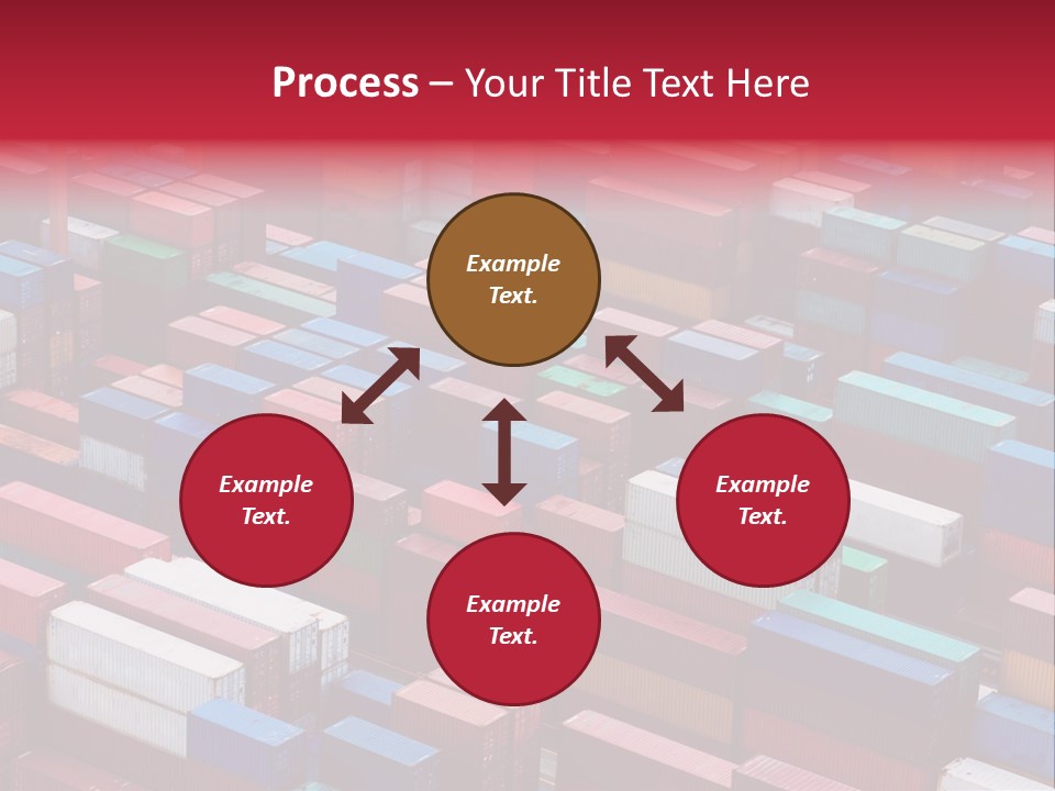 Crane Green Storage PowerPoint Template