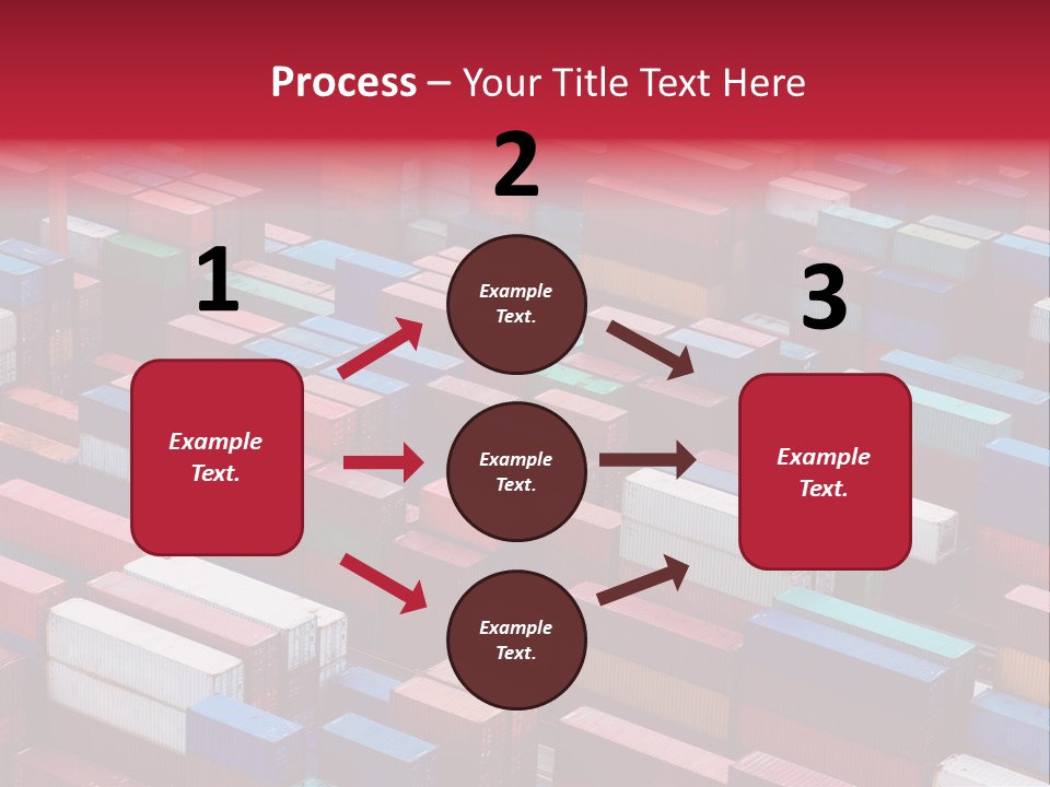 Crane Green Storage PowerPoint Template