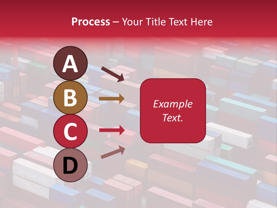 Crane Green Storage PowerPoint Template