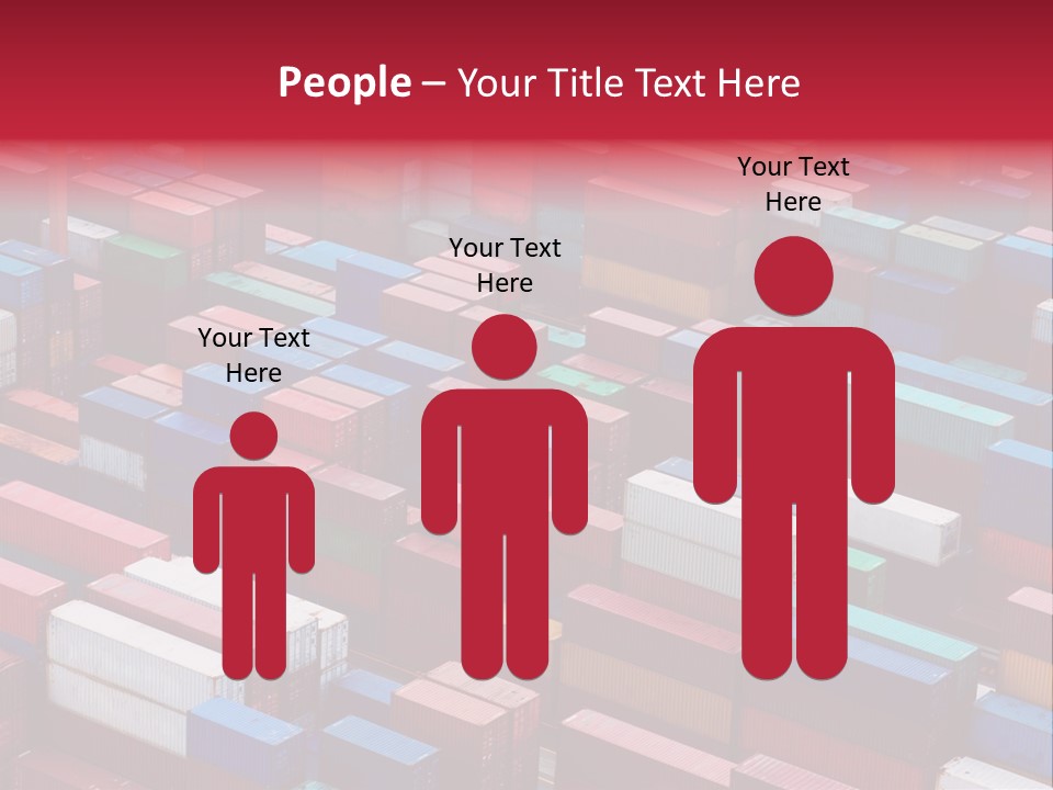 Crane Green Storage PowerPoint Template