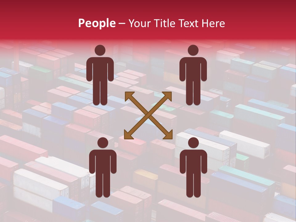 Crane Green Storage PowerPoint Template