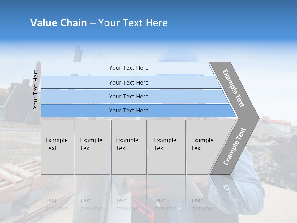 Blueprint Project Engineering PowerPoint Template