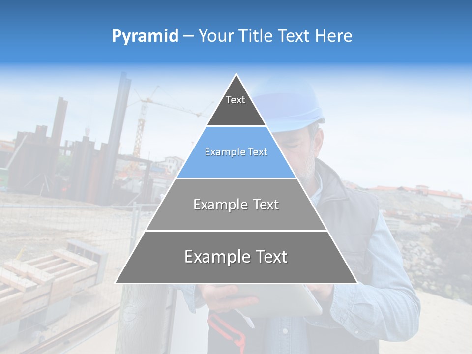 Blueprint Project Engineering PowerPoint Template