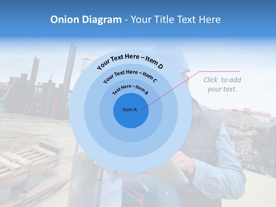 Blueprint Project Engineering PowerPoint Template