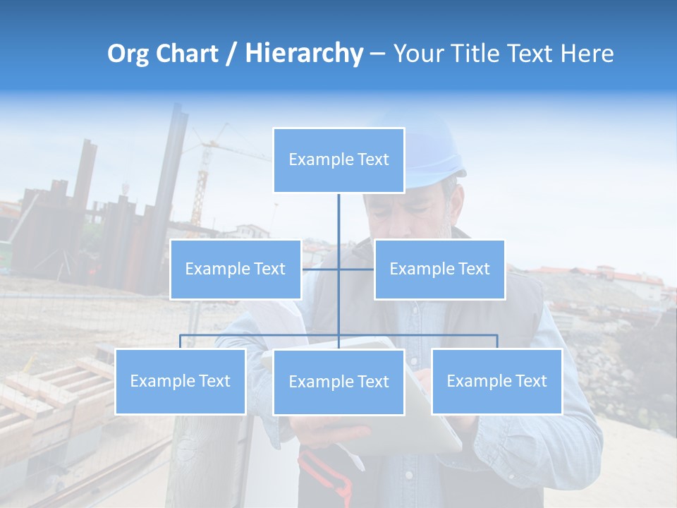 Blueprint Project Engineering PowerPoint Template