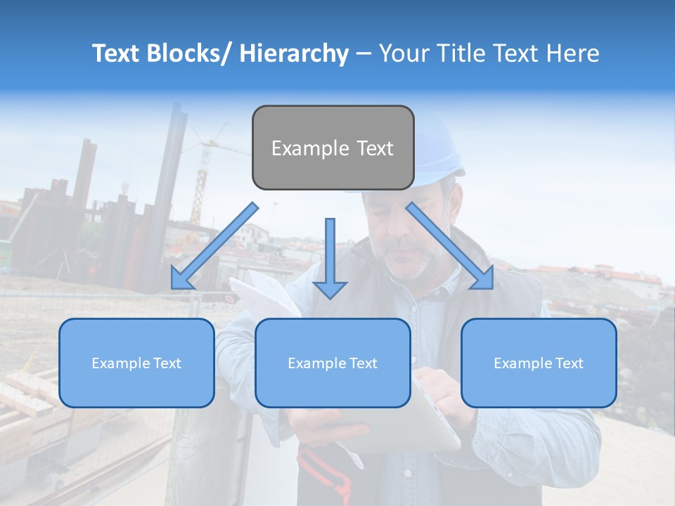 Blueprint Project Engineering PowerPoint Template