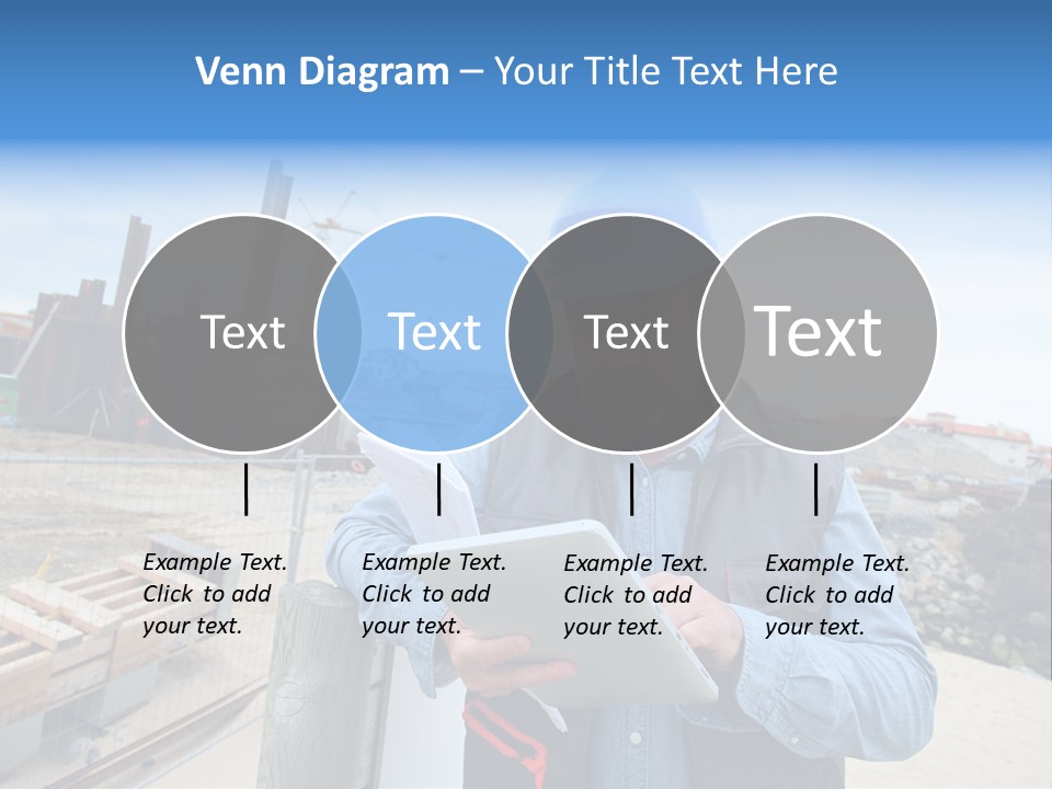Blueprint Project Engineering PowerPoint Template