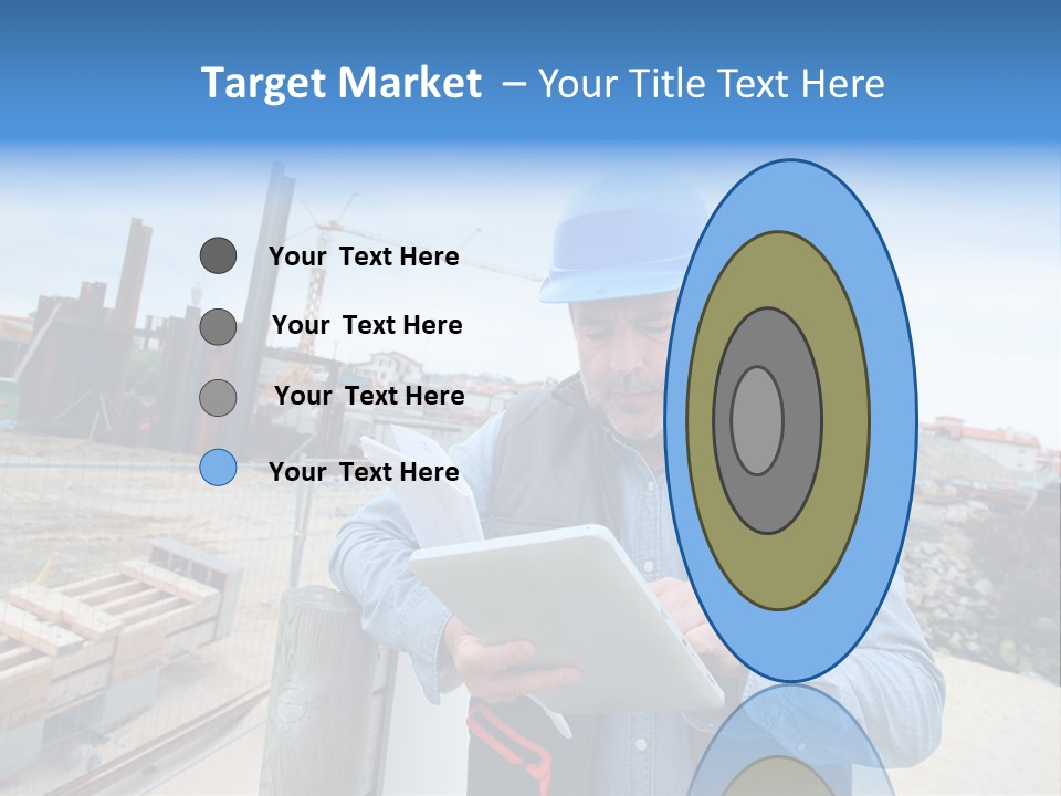 Blueprint Project Engineering PowerPoint Template