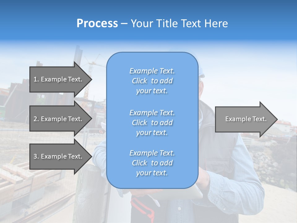 Blueprint Project Engineering PowerPoint Template