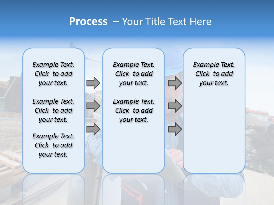 Blueprint Project Engineering PowerPoint Template