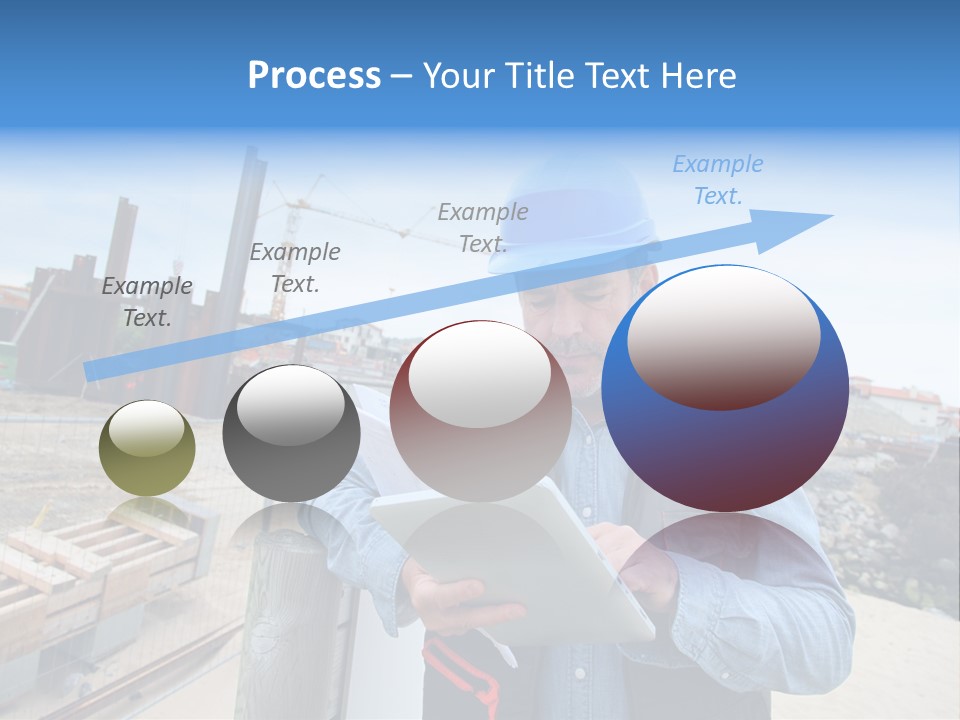 Blueprint Project Engineering PowerPoint Template
