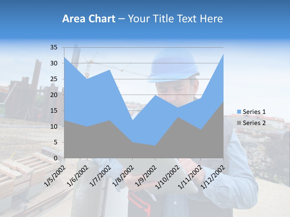 Blueprint Project Engineering PowerPoint Template