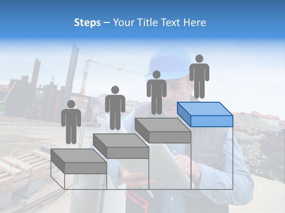 Blueprint Project Engineering PowerPoint Template