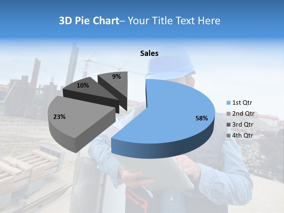 Blueprint Project Engineering PowerPoint Template