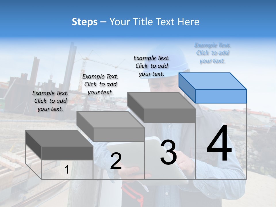 Blueprint Project Engineering PowerPoint Template