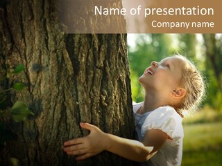 Child Sunny Concept PowerPoint Template