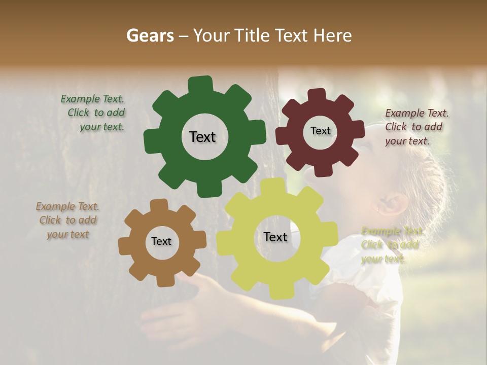 Child Sunny Concept PowerPoint Template