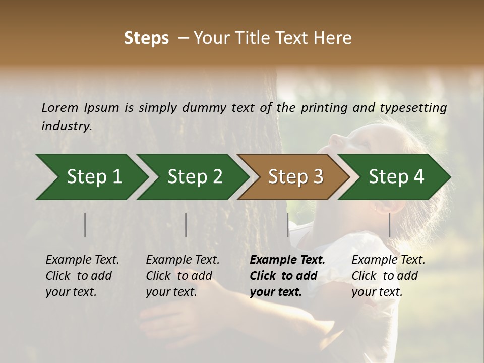 Child Sunny Concept PowerPoint Template