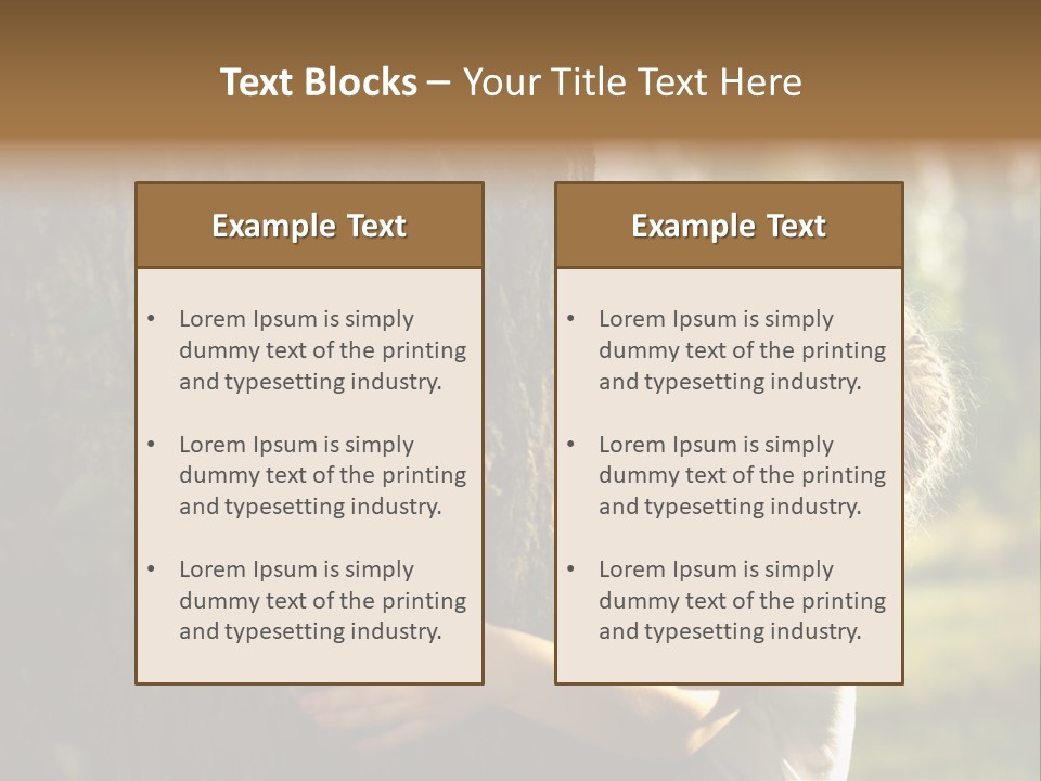 Child Sunny Concept PowerPoint Template