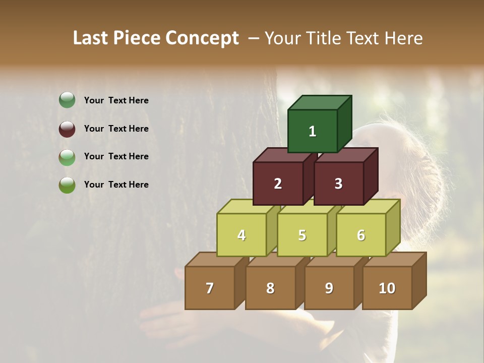 Child Sunny Concept PowerPoint Template