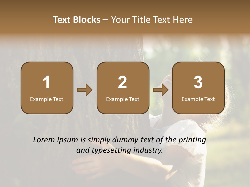 Child Sunny Concept PowerPoint Template