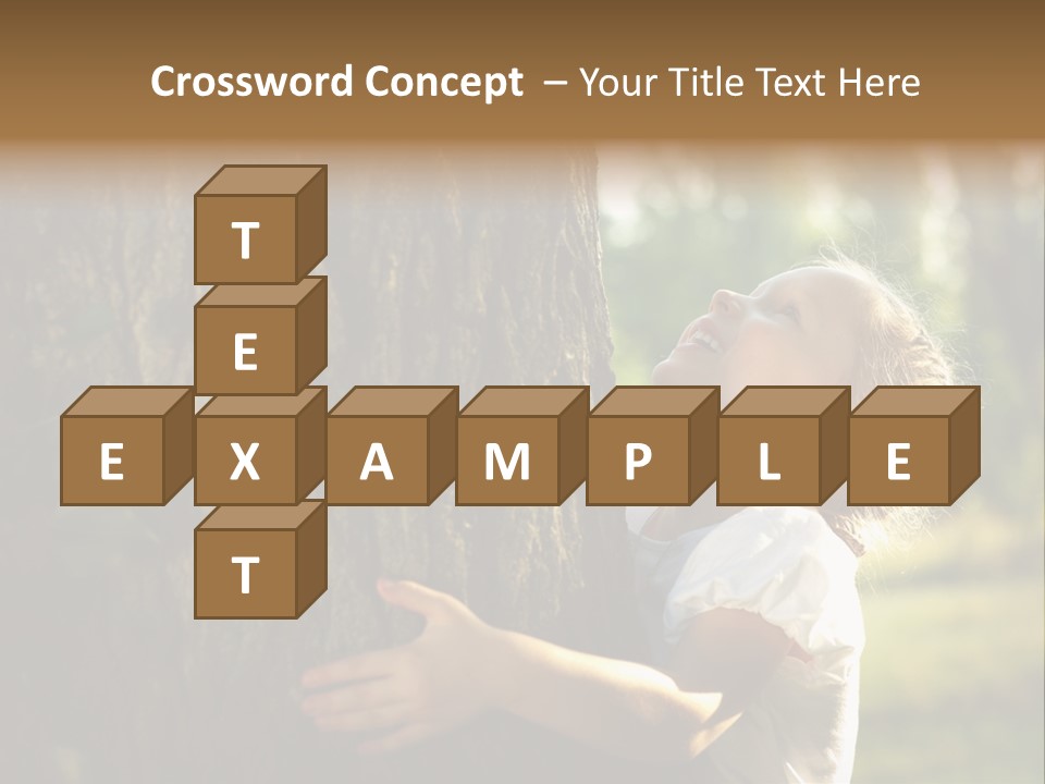 Child Sunny Concept PowerPoint Template