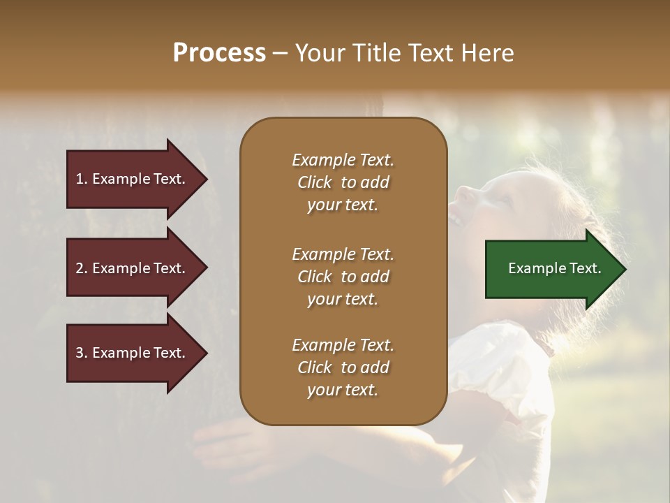 Child Sunny Concept PowerPoint Template