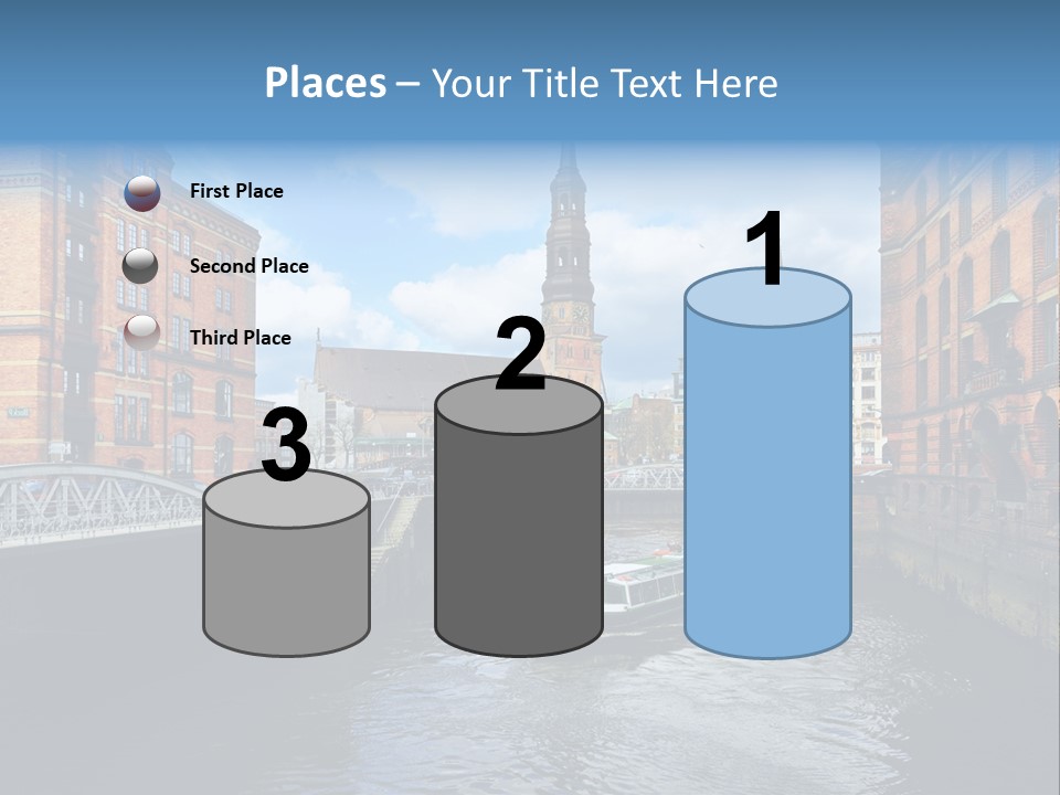 Church Germany Hamburger PowerPoint Template