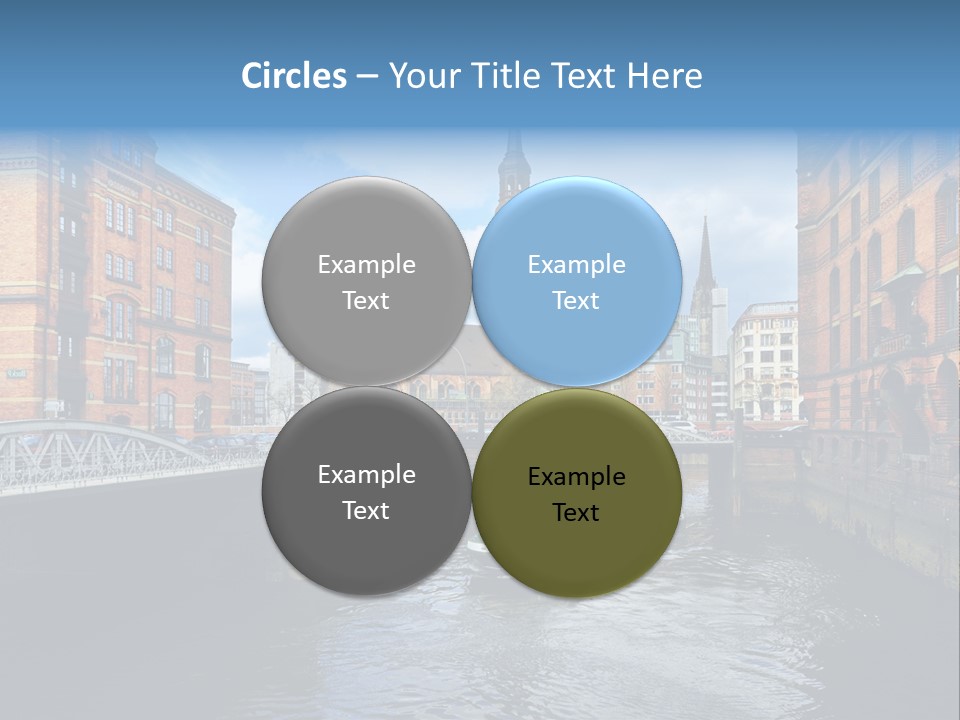 Church Germany Hamburger PowerPoint Template