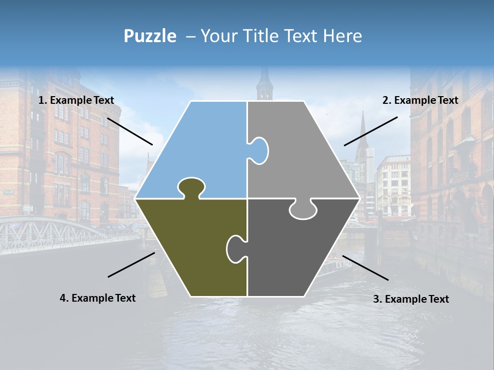 Church Germany Hamburger PowerPoint Template